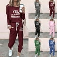 thumbnail image 1 of Fanxing Plus Size Fall Outfits for Women Sweat Suits for Womens Two Piece Sets Tracksuit Lounge Sets for Women Long Pants Athleisure Set Men, 1 of 5