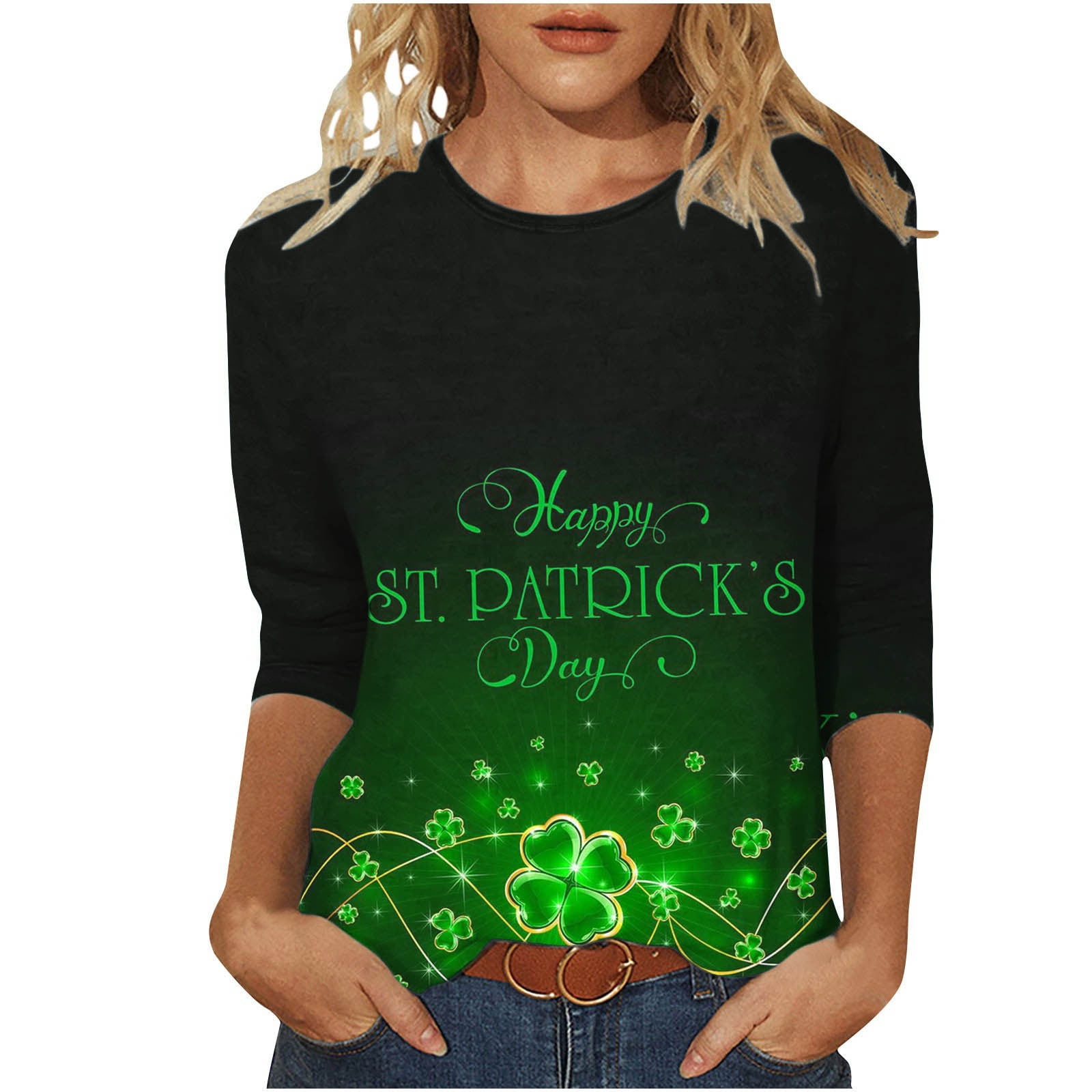 funny st pattys day long sleeve shirts