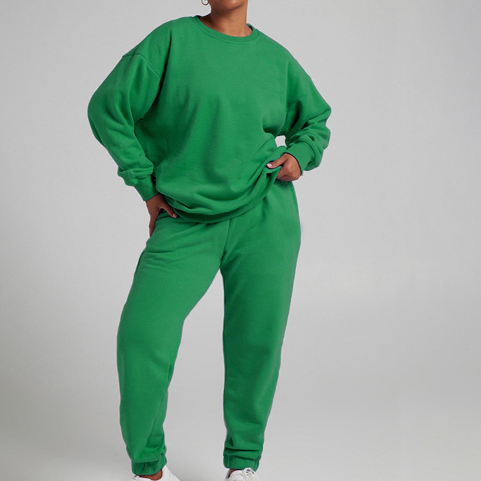 Fanxing Sweat Suits for Women Plus Size Women 2 Piece Sets Tracksuits