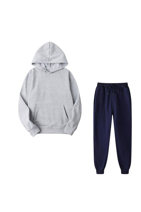 Sweatsuits 2pcs Sets Womens Plus Size Open Leg Sports Tracksuits for Women Oversized Fleece Hoodies Long Sleeve Shirts Pullover Sweatpant Fall Clothes Valentine's Day