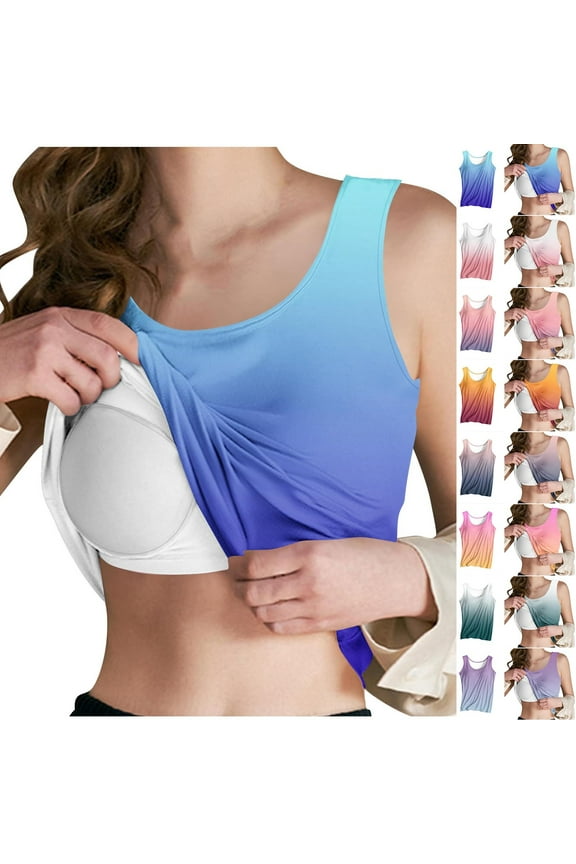 Tank Top with Built in Bra for Women Tie Dye Print Shelf Bra Adjustable Spaghetti Strap Camisole Tops Basic Padded Bras Undershirts Army Green,XL