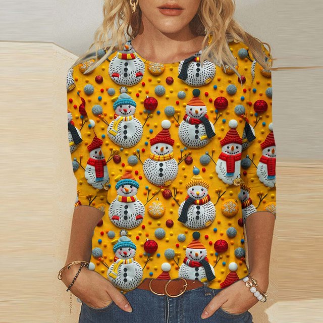 Fanxing Ugly Christmas T Shirts Teen Girl Christmas Gifts Ideas Funny