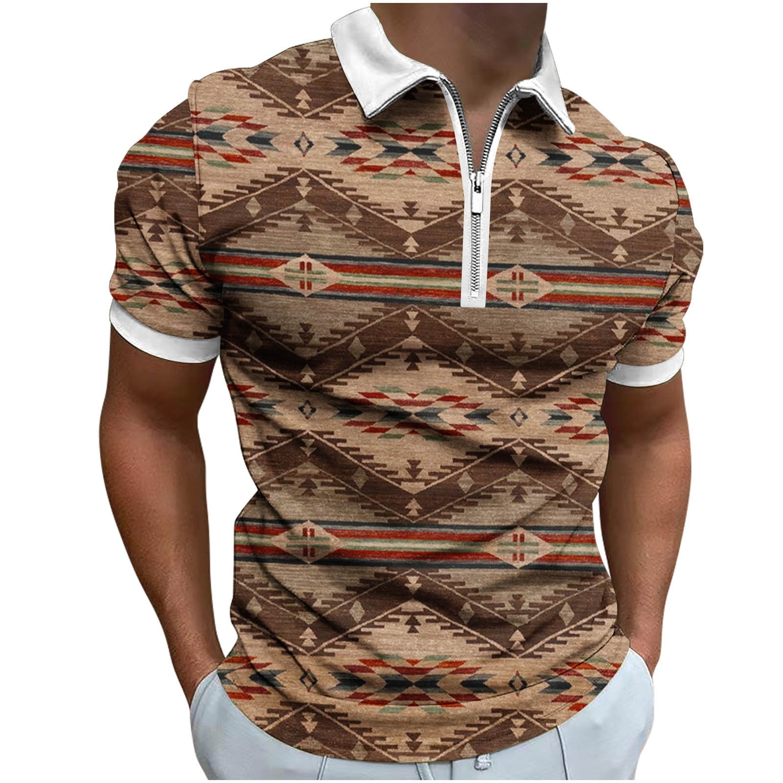 Men's western Polo T-shirt. M-POLO-9 main image 1