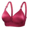 thumbnail image 1 of Fanxing Wireless Bras for Large Breasted Women Full Coverage Comfort Everyday Bras Smooth Invisible Support Bralette 34AB： Large, 1 of 4