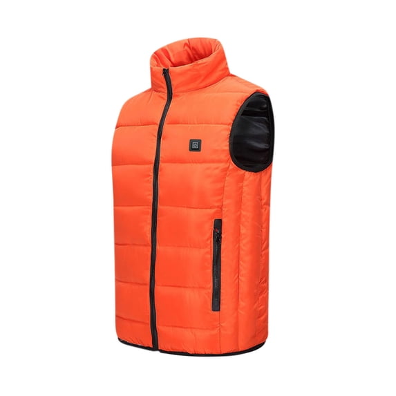 Fanxing Women Men's Lightweight Heated Vest for Skiing, Golfing, Hiking Power Bank Heated Jacket 5 Zones USB Electric Heating Jackets
