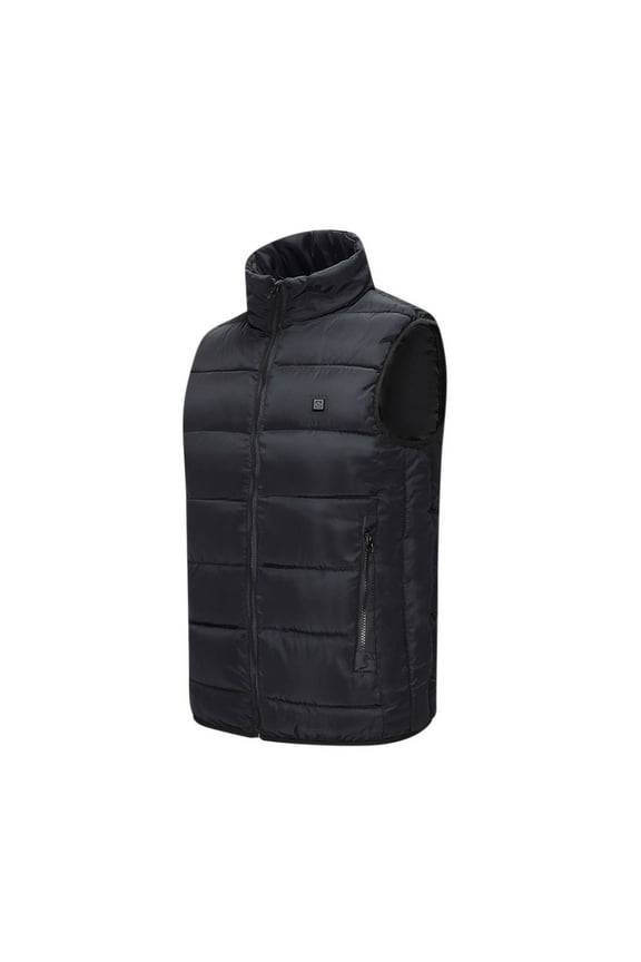 Women Men's Lightweight Heated Vest for Skiing, Golfing, Hiking Power Bank Heated Jacket 5 Zones USB Electric Heating Jackets