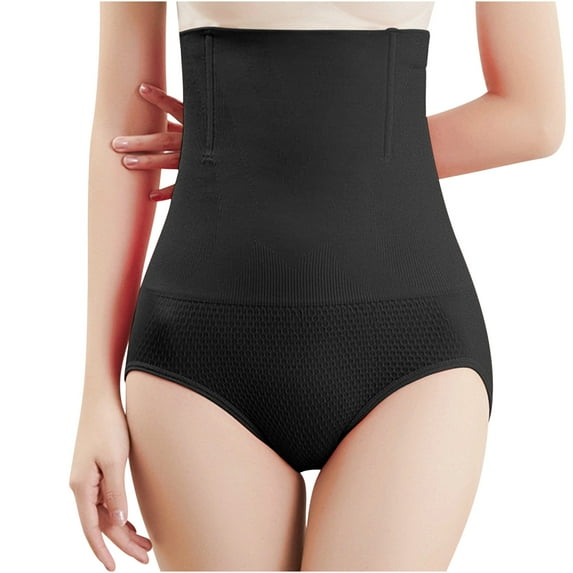 Fanxing Women's High-Waist Seamless Body Shaper Briefs Firm Tummy Control Slimming Shapewear Panties Girdle Underwear Prime Deals 2024 Summer Savings