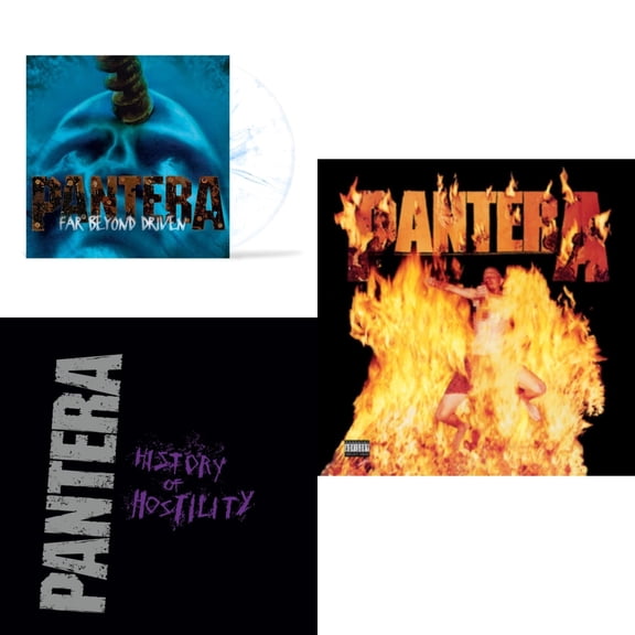 Far Beyond Driven (Marbled Yellow LP Vinyl) & History Of Hostility & Reinventing The Steel