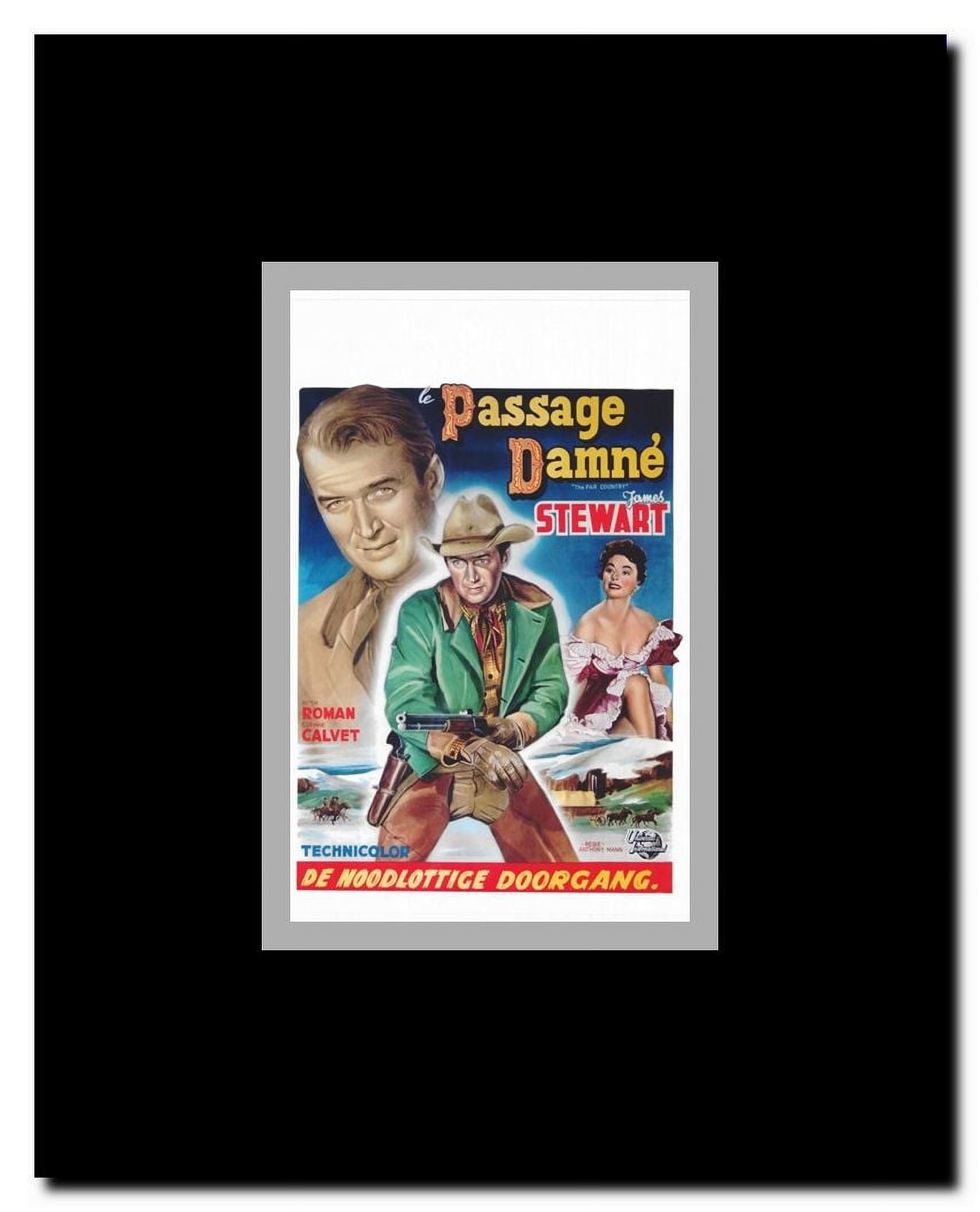 Far Country Framed Movie Poster