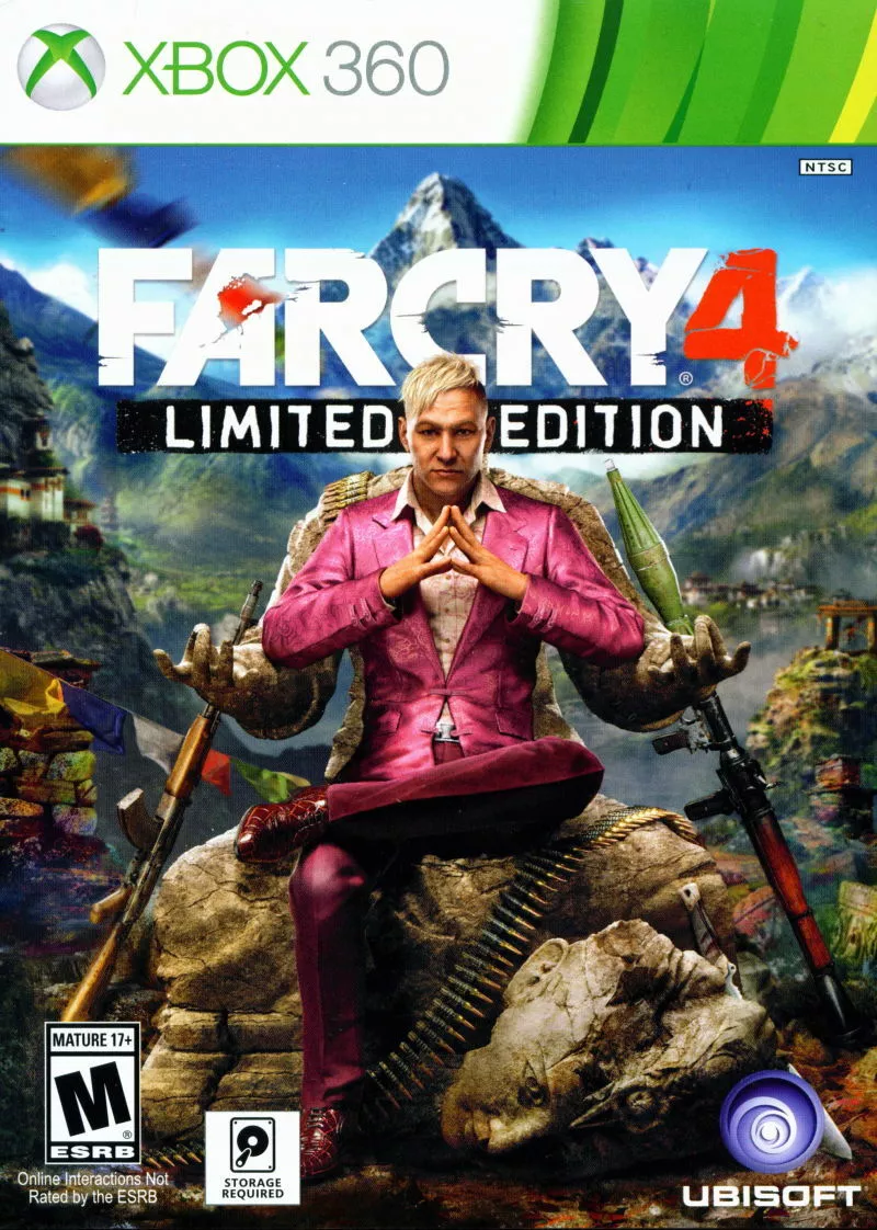 Far Cry 4 Limited Edition Xbox 360 (Brand New Factory Sealed US Version) Xbox 36