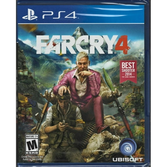 Far Cry 4 PS4 (Brand New Factory Sealed US Version) PlayStation 4, PlayStation 4-0026715143092