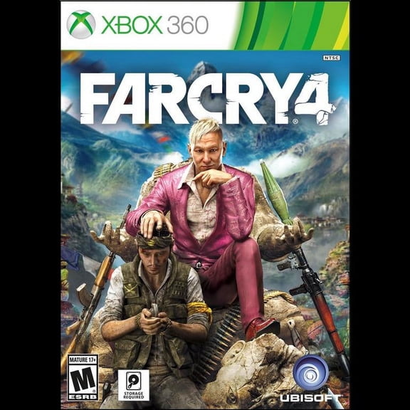 Pre-Owned Far Cry 4 by Ubisoft for Xbox 360, Action & Adventure, 1 Offline Player