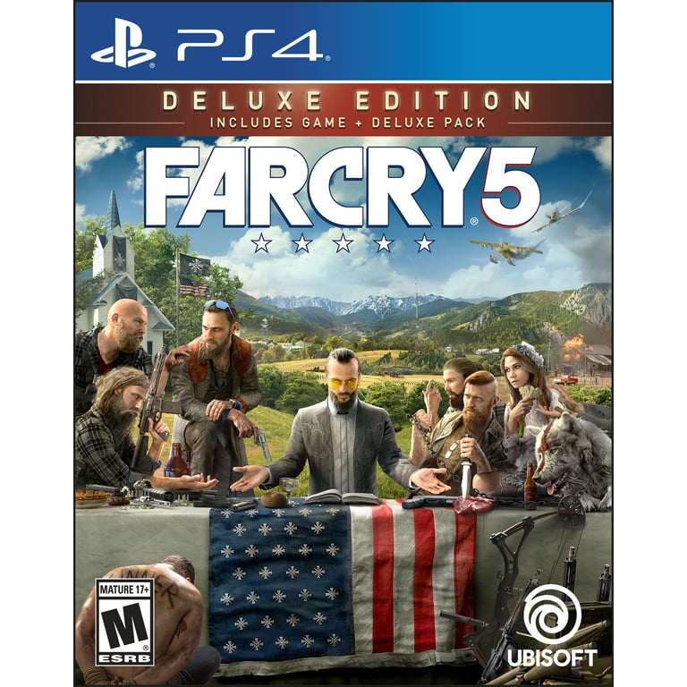 triathlon Anmeldelse Gooey Far Cry 5 Deluxe Edition, Ubisoft, PlayStation 4, 887256028978 - Walmart.com