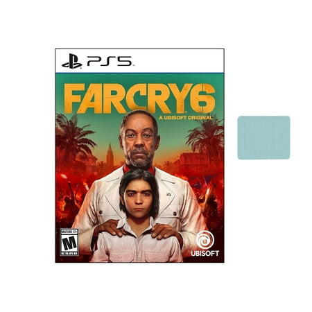 Far Cry 6 - PlayStation 5 + Mazepoly Cleaning Cloth
