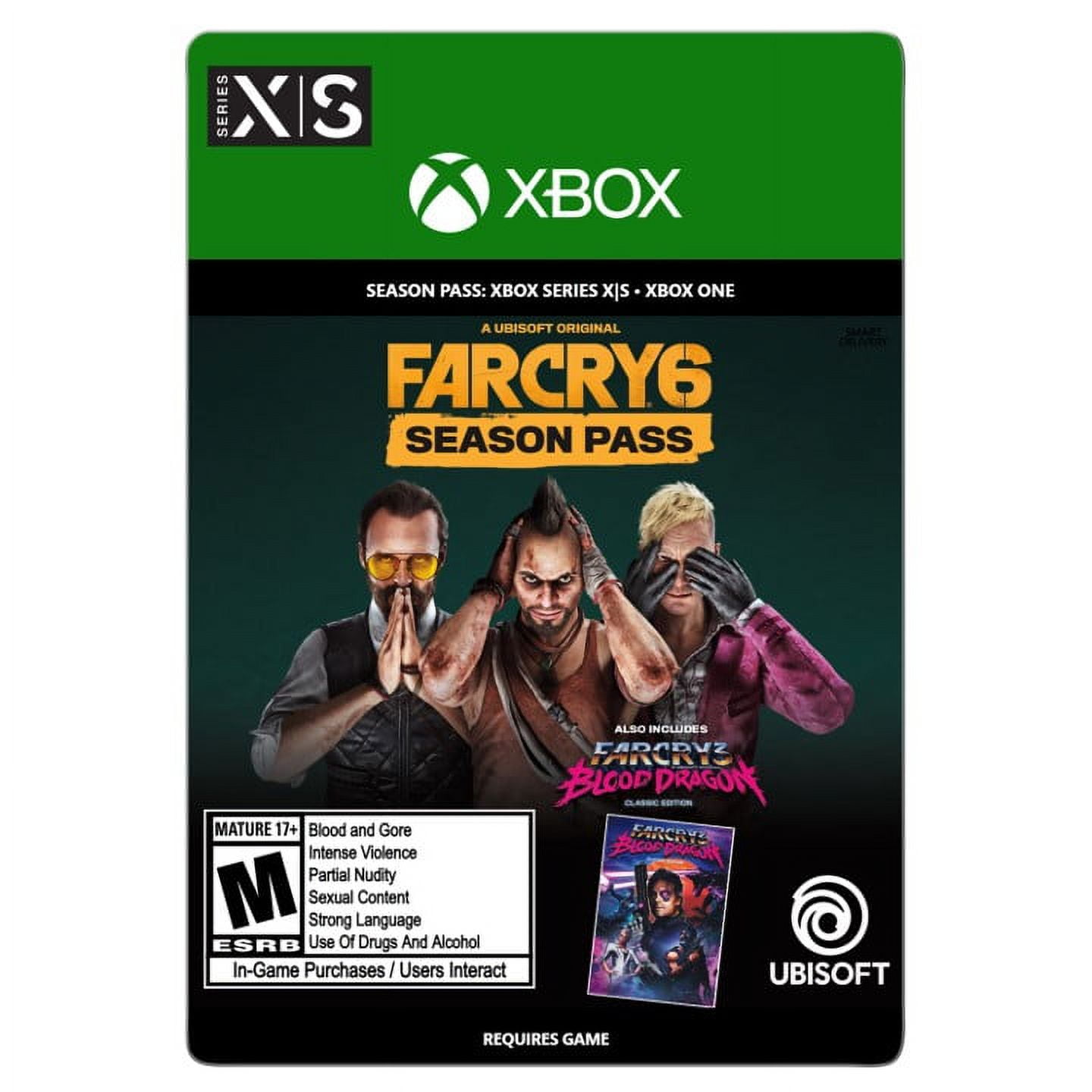 Far Cry 6 Season Pass - Xbox One - Xbox Series S Mídia Digital 