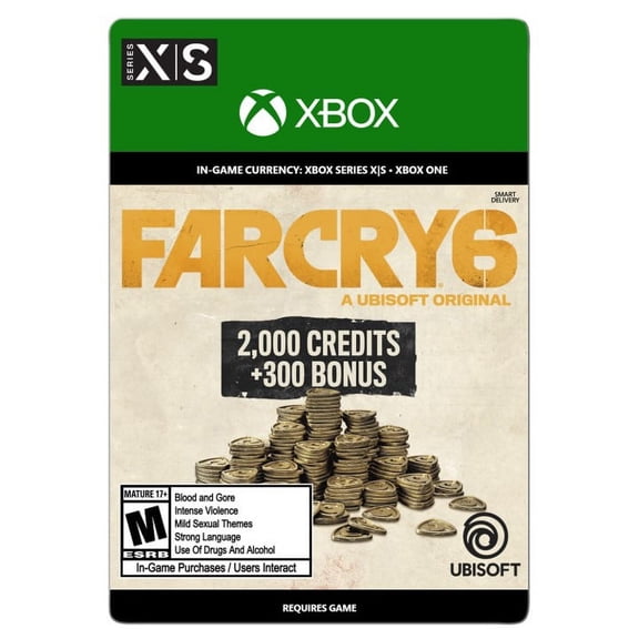Far Cry 6 Virtual Currency Medium Pack 2,300 Credits - Xbox One, Xbox Series X|S [Digital]