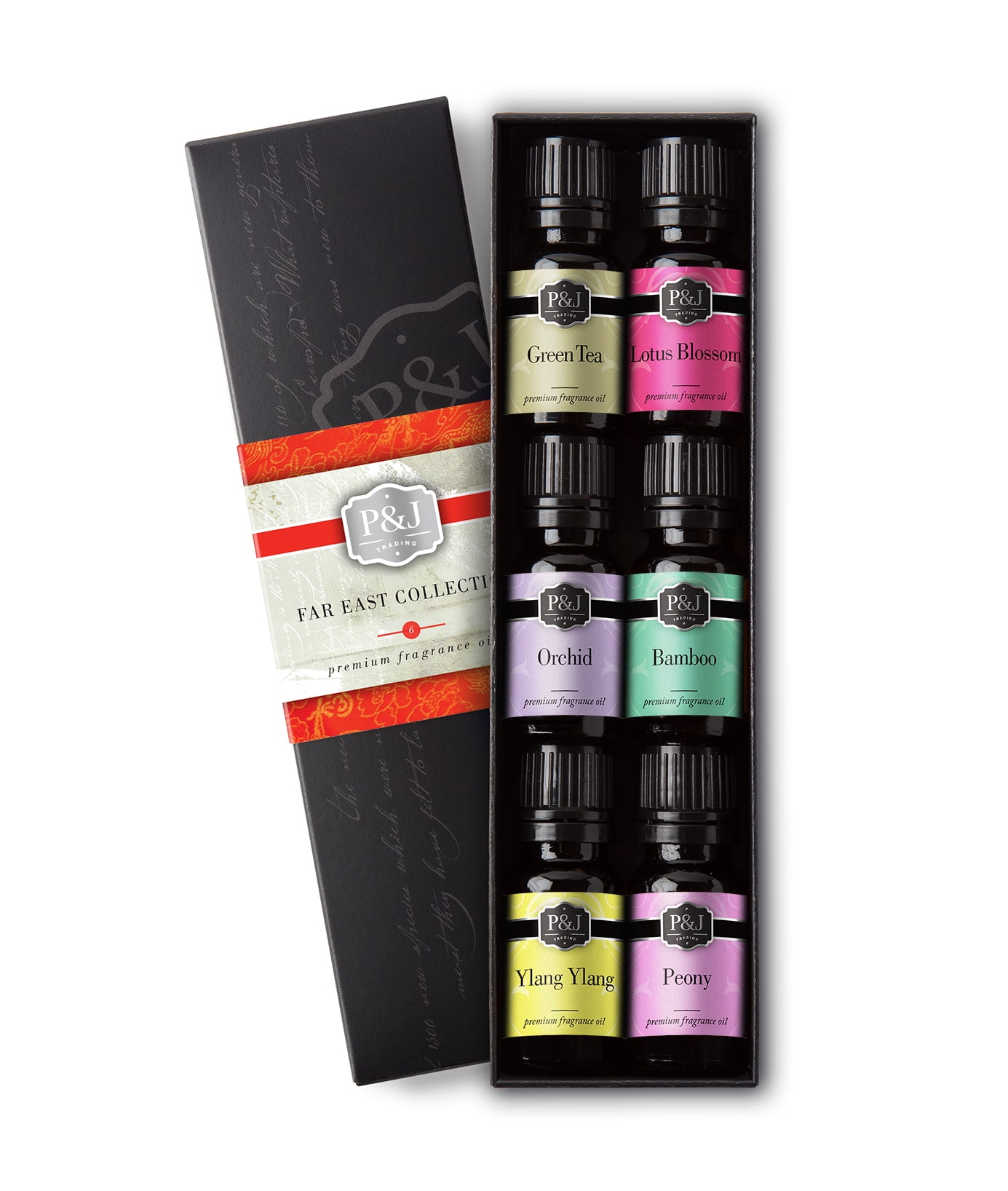 Far East Aromatherapy Fragrance Oil Set - 10ml, 6-Pack
