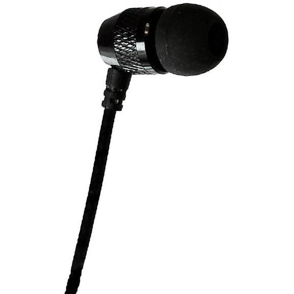 Far End Gear Short Buds - Short Cord Single Stereo-to-Mono Earbud - Black