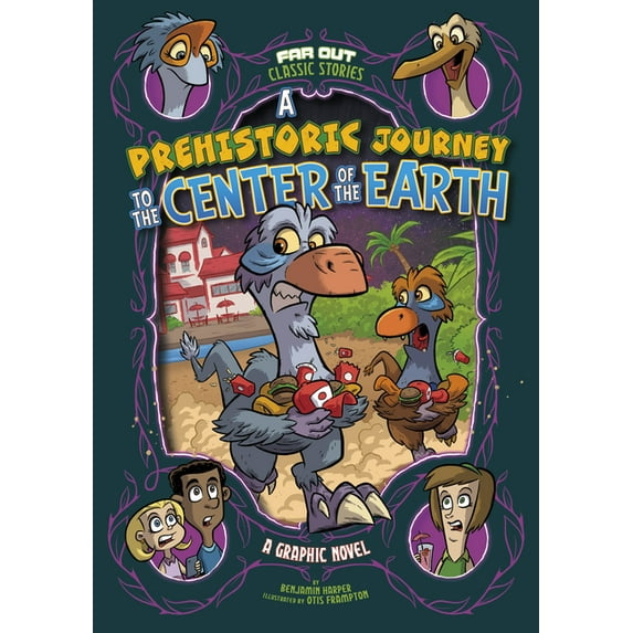 Far Out Classic Stories A Prehistoric Journey to the Center of the Earth, (Paperback)