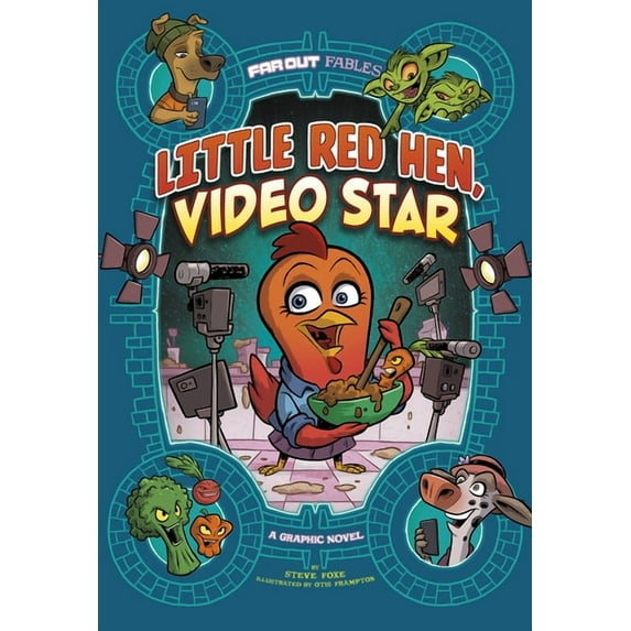 Far Out Fables: Little Red Hen, Video Star: A Graphic Novel (Hardcover)