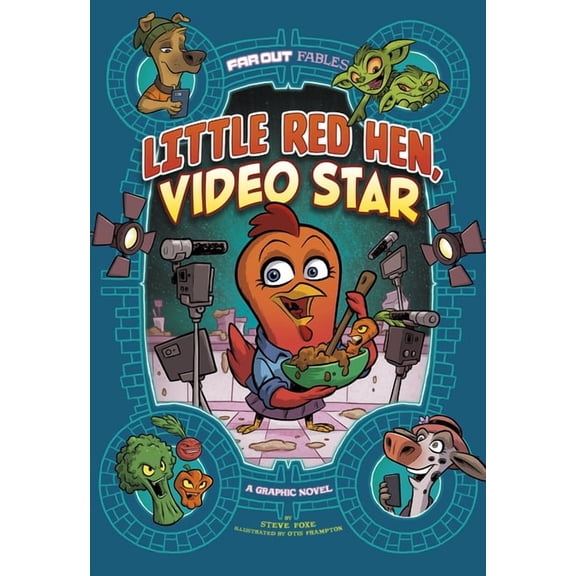 Pre-Owned Far Out Fables Little Red Hen, Video Star: A Graphic Novel, (Paperback)