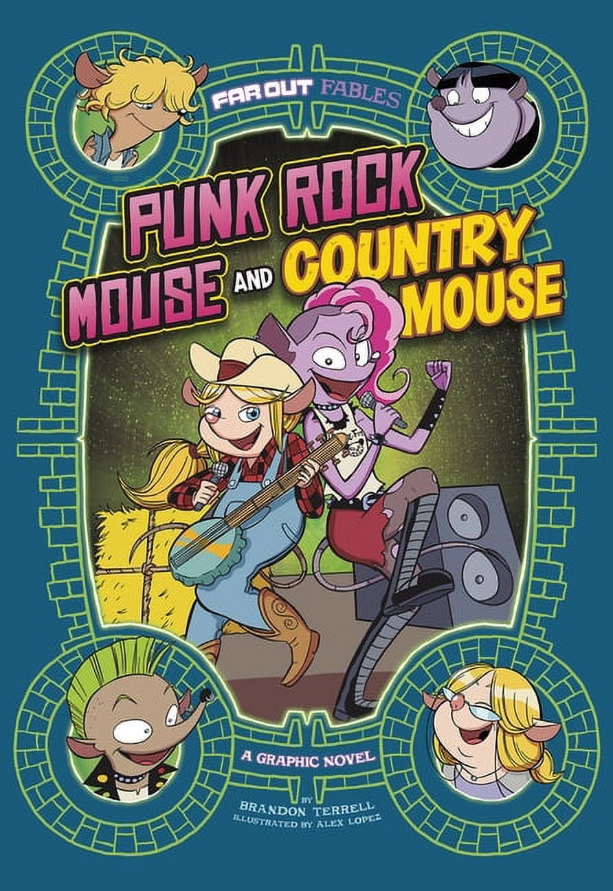 Punk Rock Mouse and Country Mouse: A Graphic Novel - Walmart.com
