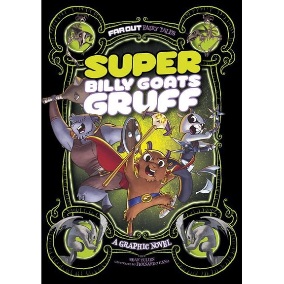 Far Out Fairy Tales Super Billy Goats Gruff: A Graphic Novel, (Paperback)
