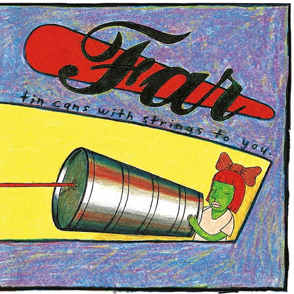 Far - Tin Cans With Strings To You - Clear Red w/ Blue Smoke Vinyl - Music & Performance