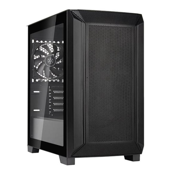 Fara 312 High Airflow & High Capacity Matx Gaming Chassis, Black