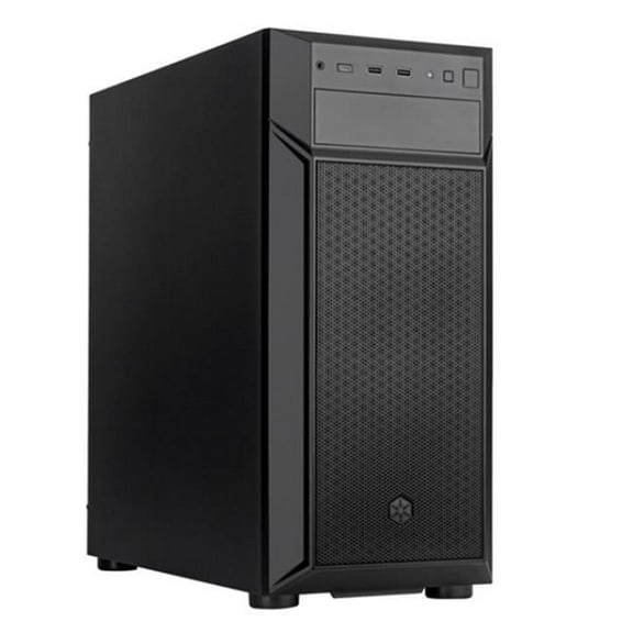 Fara 513 Type C High Airflow ATX Chassis with Excellent Hardware Compatibility, Black