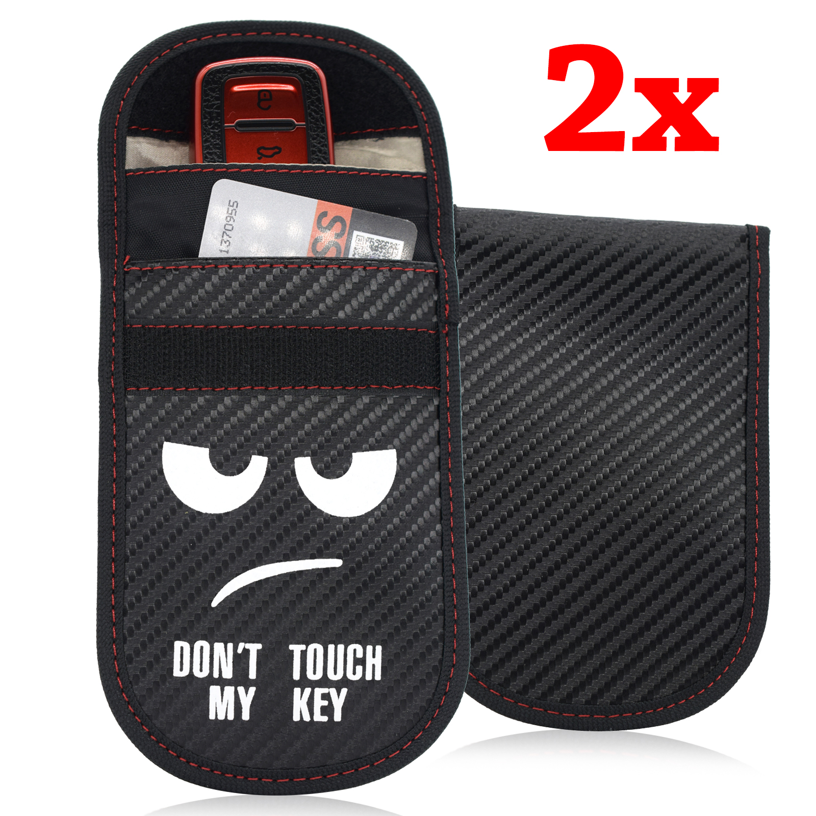 Faraday Bag Car Remote Key Fob Signal Blocker Case Shielding RFID Cage