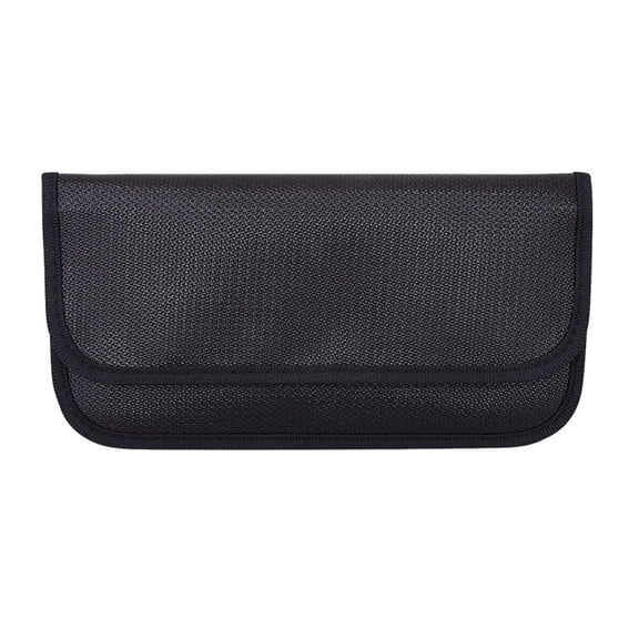 Faraday Bag Fireproof & Waterproof Case, Car RFID Signal Blocking Holder, Key Fob Protector for Credit Card Phone Car Key,Anti-Theft
