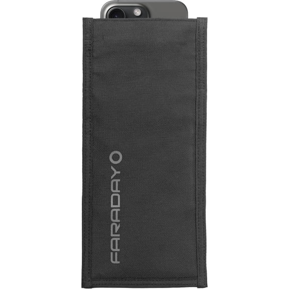 Faraday Bag Jacket Pro for Phones | Magnetic Closure, Shielding - Law Enforcement & Military, Travel & Data Security, Privacy, Anti-Tracking Anti-Hacking (Phone Vertical)