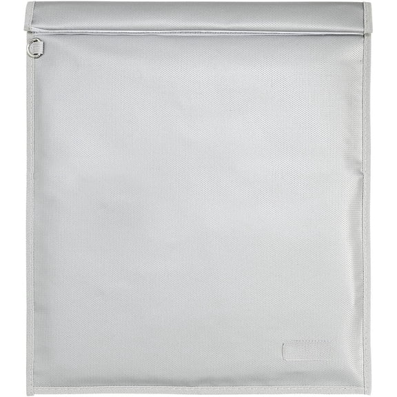 Faraday Bag for Laptops (20 x 15 inches), Faraday Cage, Cell Phone Signal Jammer, Faraday Key Fob Protector, Fireproof & Water Resistant Bag, Anti- Pouch, Anti-Hacking Case Blocker(Grey)
