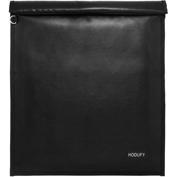Faraday Bag for Laptops (20 x 15 inches), Faraday Cage, Faraday Bags for Phones & Key Fobs, Fireproof & Water Resistant Bag, Anti-Theft Pouch, Anti-Hacking Case Blocker(Black)