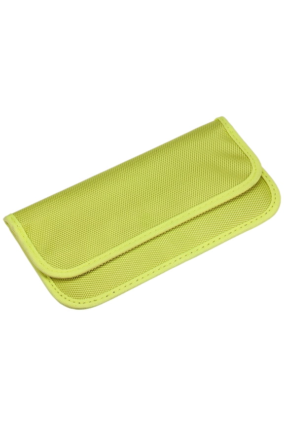 Faraday Bag, RFID Signal Blocking Pouch Clamshell Wallet 7.87 Inch Anti-Tracking Anti-Spying Green