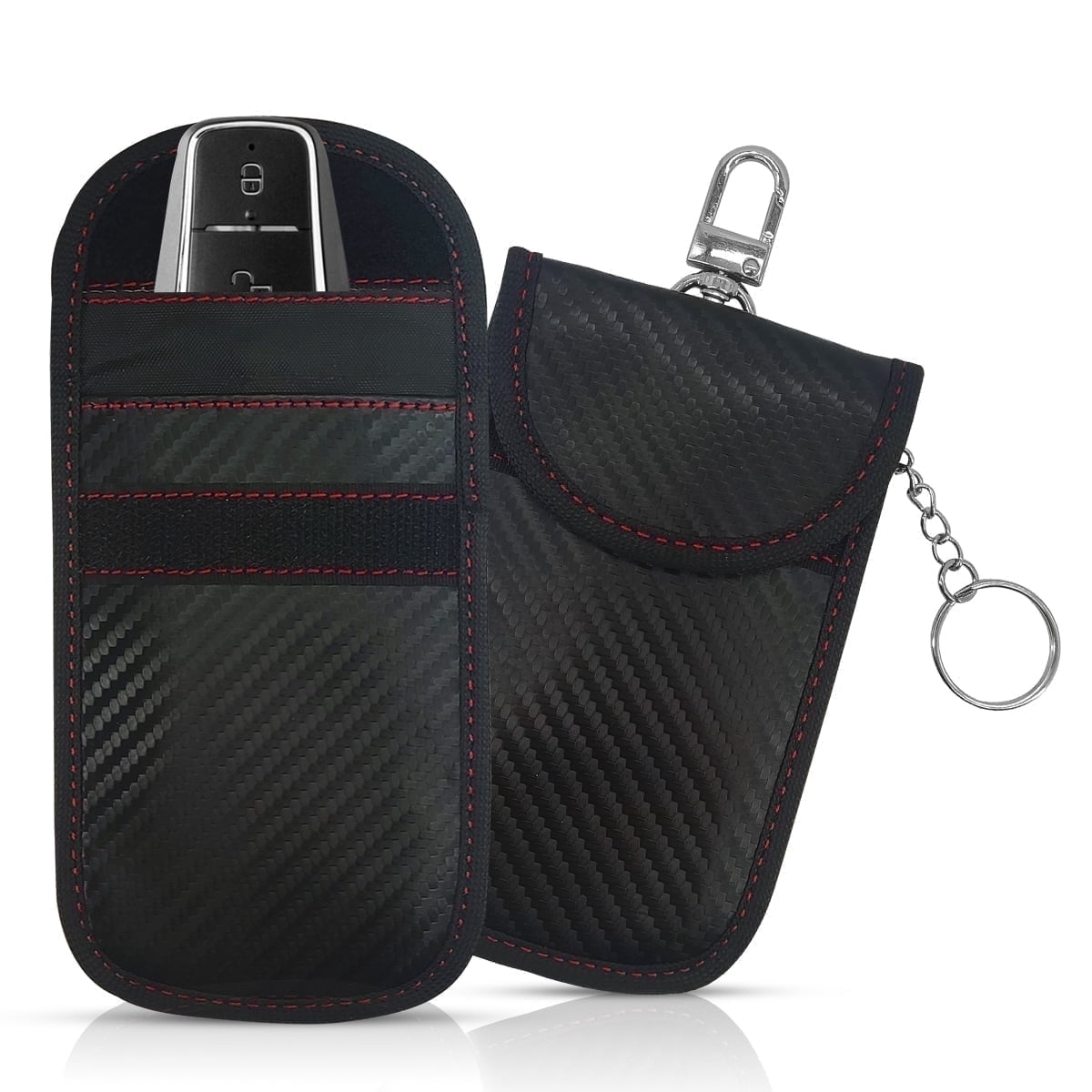 Faraday Bag for Key Fob, Signal Blocking Faraday Cage, Double-Layers of ...