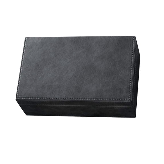 Faraday Box for Car Keys | Signal Blocking Box & Keyless Entry Pouch Set | RFID Blocker for Key Fobs | Leather & Wood Design | Holds Up to 6 Keys