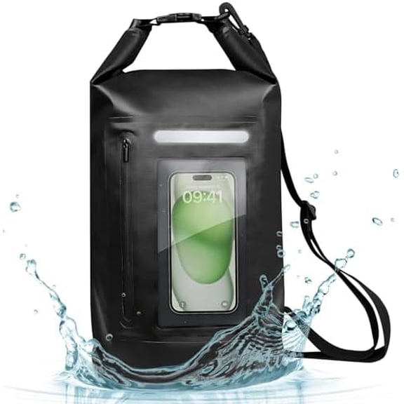 Faraday Dry Bag-15L/420D Signal Blocking Backpack - Protects Electronics from Spying & Hacking- Blocks RFID, WiFi, Bluetooth, NFC, Cellular, GPS, EMF$$Watercraft