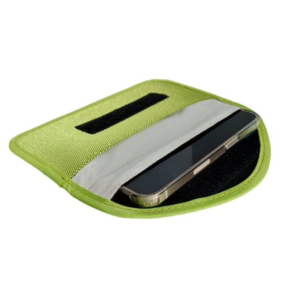 Faraday EMF Cell Phone Signal Blocking Phone Pouch for Standard iPhone, EMF Blocker and Radiation Protection