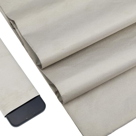 Faraday Fabric 59.05" L x 39.37" W RF Protection Fabric Military Grade Blocking Cloth Shielding Signal Blocking Material for WiFi Call Cell BluetoothRFIDEMP Protection with Faraday Tape Silver