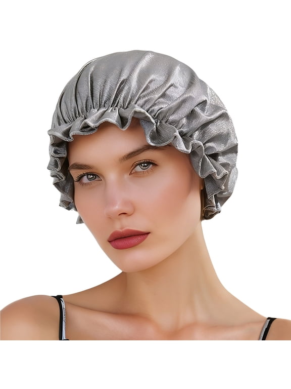 Faraday Hat,EMF Protection Beanies Cap,Silver Fabric Bonnet for Sleeping,Blocks 99% of WiFi,Bluetooth,Cell Towers,5G 4G Shielding
