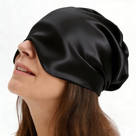 Faraday Hat,EMF Protection Sleeping Cap,Silver Fabric Bonnet for Sleeping,EMF Hat Blocks 99% of WiFi,Bluetooth,Cell Towers,5G 4G Shielding