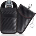 DANPINGLE Faraday Pouch for Car Keys RFID Signal Blocking Holder Carbon ...
