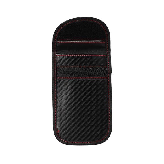 Faraday Pouch for Key Fob (1 Pack), RFID Signal Blocking Pouch for Car Keys, Anti-Theft Faraday Bag, Universal Fit for Keyless Entry