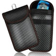 thumbnail image 1 of Faraday RFID Signal Blocking, Anti-Theft, Anti-Hacking, Faraday Cage Protector, Black, 2 "Pack", 1 of 6