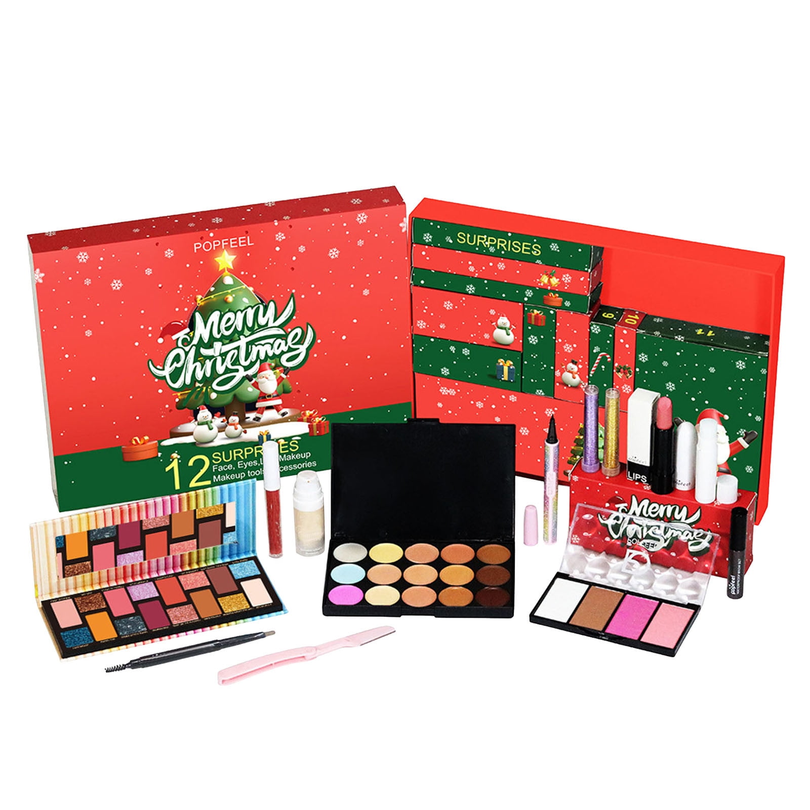 Faraee 2024 Makeup Advent Calendar 12 Days Beauty Countdown Eyeshadow