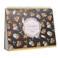 Faraee 2025 New Small Desktop Calendar with Monthly Writing Planner