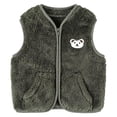 thumbnail image 1 of Faraee Baby Boys Girls Fleece Vest Zip Up Cute Bear Jackets 3 6 12 18 24 Months Fuzzy Fall Winter Warm Clothes Newborn Outwear for 2T 3T 4T Toddler Infant,Green, 1 of 9