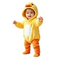 thumbnail image 1 of Faraee Baby First Halloween Duck Hooded Romper Footed Pants Set for Toddler Infant Boys Girls Dress Up Clothes, 1 of 5